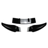 BMW 1 Series E81 E82 E87 E88 Front Bumper Lip Splitter Spoiler Black (2004-2013)