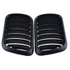 BMW 3 Series E36 318i 328i 323i Matte Black Front Bumper Grills (1996-1999)