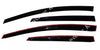 Ford Fiesta 4 Door Visor Monsoons (2008-2012)
