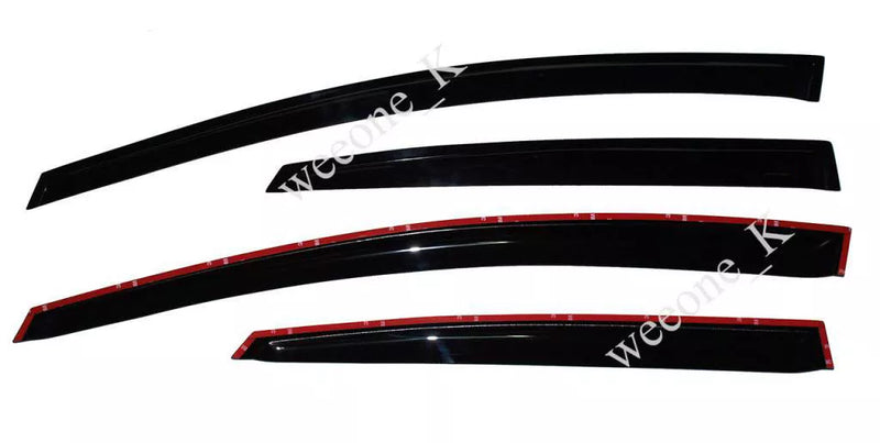 Ford Fiesta 4 Door Visor Monsoons (2008-2012)