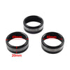 Subaru Forester XV Crosstrek WRX STi Red AC Climate Control Knob Ring Covers (2014-2021)