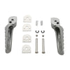 DUCATI Monster 696 796 (2009-2014) Silver Passenger Footrests Pegs