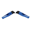 Yamaha R3 R15 R25 MT-03 MT-07 MT-09 XSR700 Rear Foot Pegs Passenger Blue (2015-2023)