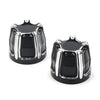 Harley Softail Touring Street Glide Front Axle Nut Cap Covers
