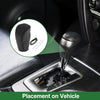 Volvo S80 (2007-2012) Black Faux Leather Car Gear Shift Knob Cover