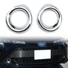 Toyota Corolla Chrome Front Fog Lamp Frame Cover Trim (2019-2020)