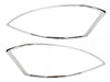 Mercedes Benz W221 Head Light Bezel Cover Chrome Trim (2007-2013)