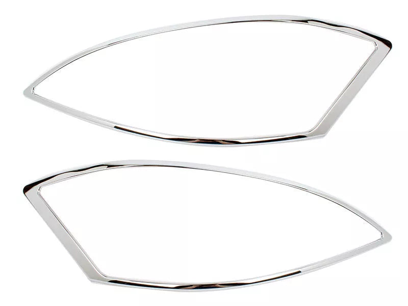 Mercedes Benz W221 Head Light Bezel Cover Chrome Trim (2007-2013)