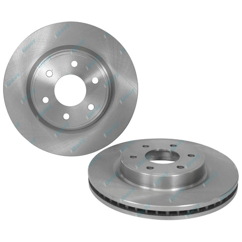 Nissan Navara D23 NP300 2.3L 2015~2020 2 Front Brake Rotors + Pads
