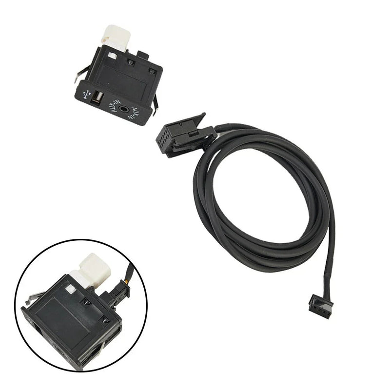 BMW E39 E53 X5 Z4 E85 E86 X3 E83 Fitment OEM USB AUX Interface Panel