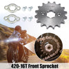 Honda 50cc 70cc 90cc 110cc 125cc 420 16T 20mm Front Sprocket