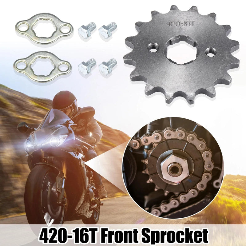 Honda 50cc 70cc 90cc 110cc 125cc 420 16T 20mm Front Sprocket