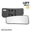 Ford F-250 F-350 Heated Left Mirror Glass Replacement (2011-2016)