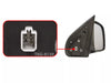 Isuzu D-Max 3 Wires Side Mirror Chrome (2003-2011)