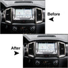 Ford Ranger 2015-2022 Carbon Fiber GPS Panel Cover Trim