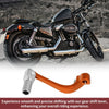 Honda CRF110F (2013-2018) - Orange Silver Tone Folding Shifter Lever
