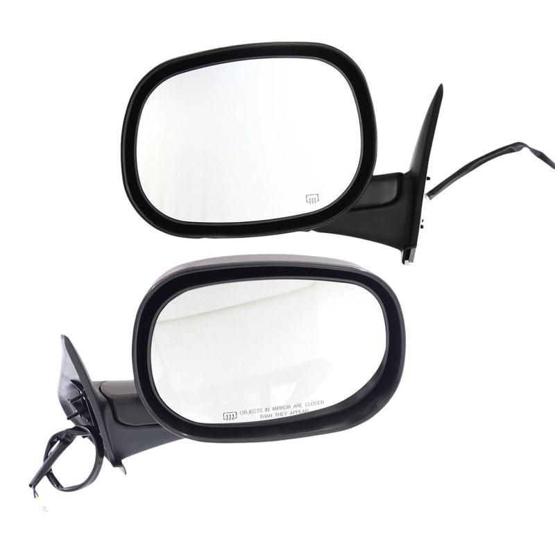 Power Mirror Set Of 2 For 1998-2001 Dodge Ram 1500 Heated