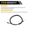 Dodge Ram 1500 2500 3500 2 x Door Latch Release Cables (2010-2018)