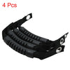 Jeep Wrangler 4 x Black Rear Seat Grab Handle Grips (2007-2023)