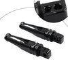 Suzuki GSXR600 GSXR750 GSXR1000 Black Rear Foot Pegs (2001-2023)