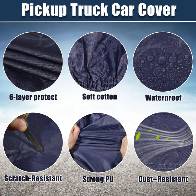 Jeep Wrangler JK JL 2 Door Waterproof Navy Blue SUV Car Cover (07-21)