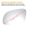 Porsche Cayenne Left Side Mirror Glass with Heated Back (2002-2007)