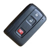 Toyota Corolla Prius Avensis 3 x Button Remote Key Cover Case (2000-2023)