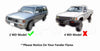 Toyota Hilux MK3 (2WD) Mud Flap (1992-1997)