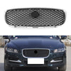 Jaguar XF XFR Matte Silver Upper Grill Mesh (2016-2020)