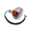 Harley Davidson Yellow Chrome Motorcycle Turn Signal Lamps