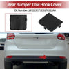 Ford Focus 2012-2017 - Black (2012-2017) 1 Pc Rear Tow Hook Cover