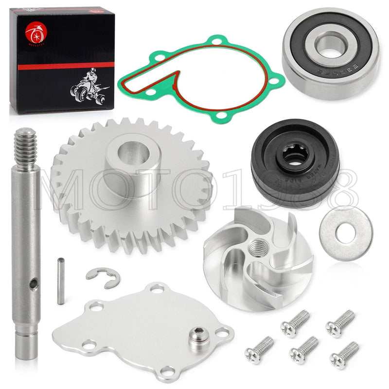 Yamaha Banshee Banshee Billet Impeller Water Pump Gear Bearing Seal Kit Shaft (1987–2006)