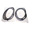 Honda Accord DX LX Sedan 1994-1997 Front Door Weatherstrip Set