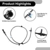Ford Taurus (2008-2009) Rear Left ABS Wheel Speed Sensor