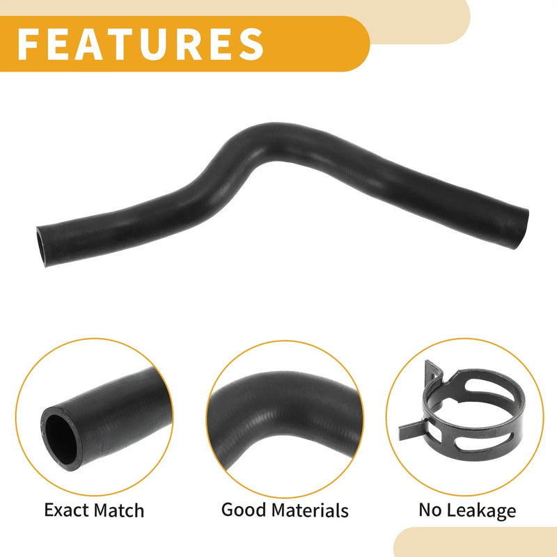 Ford Ecosport (2013-2024) Rubber Black 1 Pcs Radiator Hose