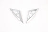 Hyundai Elantra 2 x Front Fog Light Lid Chrome Side Cover Trim (2021-2024)