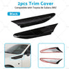 Toyota 86 Subaru BRZ Black Side Fender Fin Vent Trim (2012-2020)