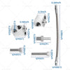 GM LS Series LS1 LSX LM7 LR4 LQ4 Throttle Body Bypass Hose Kits