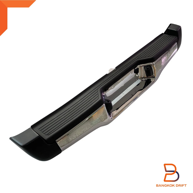 Nissan Navara Ute D22 Chrome Rear Step Bumper Bar (1998-2004)