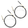 Johnson Evinrude OMC Snap-In TM Cables Throttle Control Cable 2 x (1979–1981)