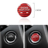 Cadillac XTS CT6 Black Carbon Fiber Engine Start Buttons Cover Cap Trim Fit