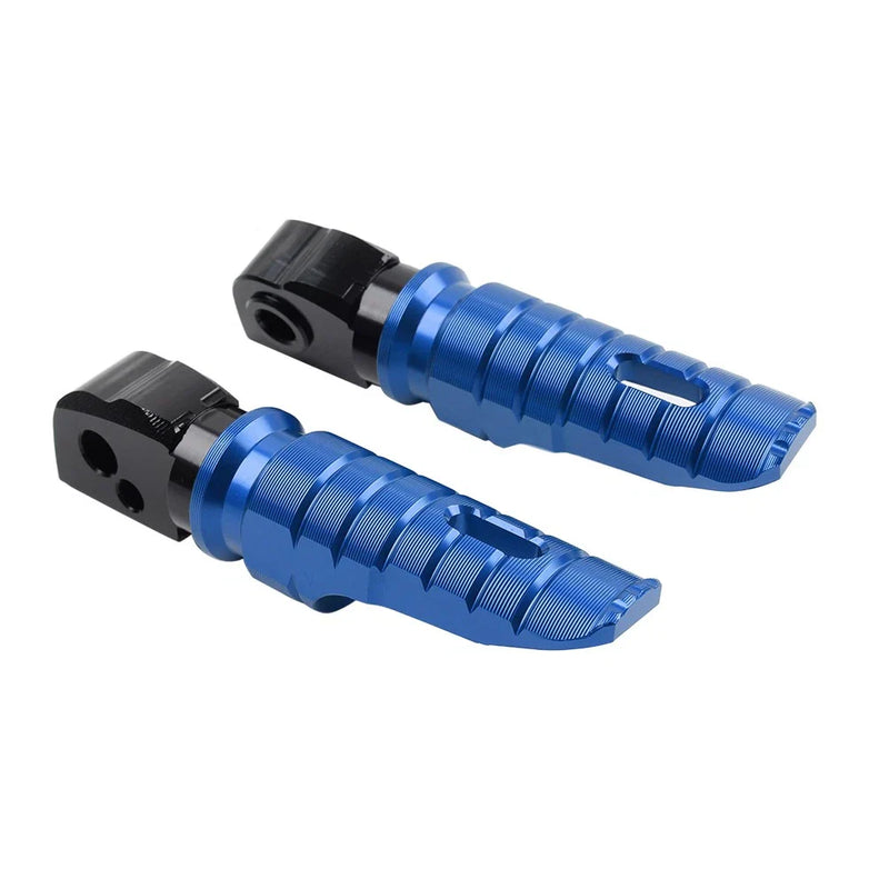 BMW G310GS G310R Blue Rear Passenger Footrest Pegs (2017-2024)
