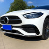 Benz W206 2 x Gloss Black Front Side Spoiler Air Vent Trim (2022-)