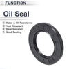 Oil Seal 60x100x10mm NBR Rotary Shaft Seal Black 5 Pcs