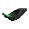 Harley Touring Street Road Glide Black Green Driver Passenger Seat (09-23)