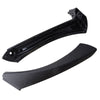 BMW E90 328i Black Inner & Outer Door Panel Handle Pull Trim Cover (2007-2013)