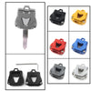 Yamaha R3 R15 R1 R6 MT-07 MT-09 MT-10 FZ6 FZ8 1x Red Key Case Cover (2015-2023)