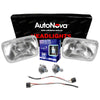 Lamps Rectangle Headlight Upgrade Kit H4 Conversion High Watt Style Light
