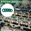 Oil Seal 22x38x8mm Rotary Shaft Seal TPU Green 5 Pcs