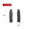 Subaru BRZ 2013-2020 2 x Gray Central Console Trim Covers (2013-2020)